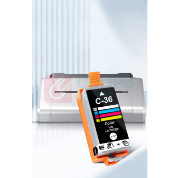绘威 彩色墨盒 CLI-36  适用佳能Canon PIXMA ip100 ip110 mini260 mini320便携式打印机墨盒