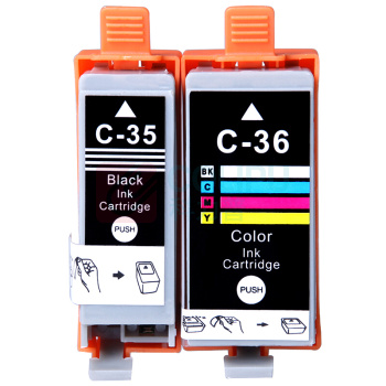 绘威 彩色墨盒 CLI-36  适用佳能Canon PIXMA ip100 ip110 mini260 mini320便携式打印机墨盒