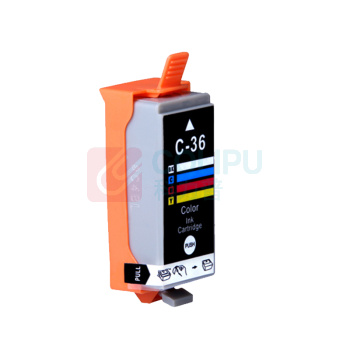 绘威 彩色墨盒 CLI-36  适用佳能Canon PIXMA ip100 ip110 mini260 mini320便携式打印机墨盒