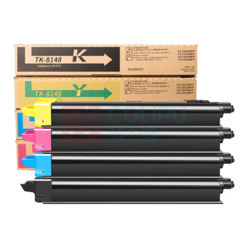 绘威 四色粉盒 TK-8148 套装  适用京瓷Kyocera ECOSYS M8224cidn复印机墨粉盒 墨盒 碳粉