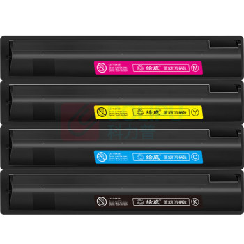 绘威 四色大容量粉盒 T-FC415C 套装  适用东芝T-FC415C粉盒东芝2010ac粉盒2110AC 2510AC墨粉2515AC 3015AC 2010ac打印机墨盒 四色套装大容量