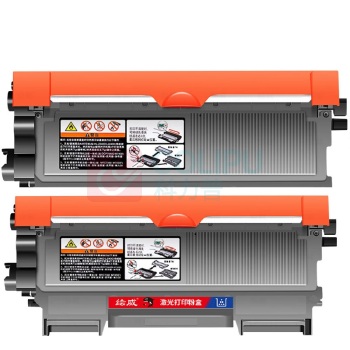 绘威 自动复位粉盒 TN-2215XL 2支/盒  适用兄弟HL-2240D 2280DW MFC-7360 MFC-7470D联想LT2441墨粉