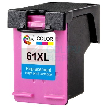 绘威 绘威 HW-61XL彩色墨盒 61XL  适用惠普HP 1000 1050 1010 4630 1511 1510 Envy4500 2540 2510 3510打印机墨盒 港版