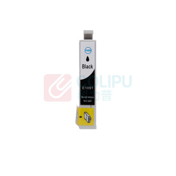 绘威 黑色墨盒 T1091  适用爱普生Epson ME 30 300 70 360 510 520 600F 650FN 700FW打印机墨盒 墨水