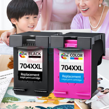 绘威 墨盒 704XXL (黑彩套装) 适用惠普HP DeskJet 2010;2060
