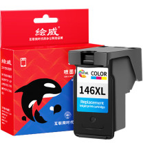 绘威 墨盒 CL-146XL (彩色) 适用佳能MG2410 MG2510s MG2910 MG3010 TS3110 iP2810s MX491打印机墨盒