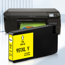 绘威 墨盒 951XL (黄色) 适用惠普HP Officejet Pro 8100 8600 8600plus 251dw 276dw打印机
