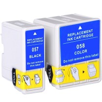 绘威 墨盒 T057/T058 (黑彩套装) 适用爱普生EPSON ME1 ME1+ ME100打印机墨盒