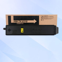 绘威 粉盒 TK-8318 (黑色) 适用京瓷Kyocera TASKalfa 2550ci打印机复印机墨盒