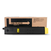 绘威 粉盒 TK-8318 (黄色) 适用京瓷Kyocera TASKalfa 2550ci打印机复印机墨盒