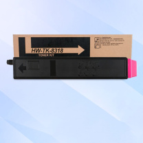 绘威 粉盒 TK-8318 (红色) 适用京瓷Kyocera TASKalfa 2550ci打印机复印机墨盒