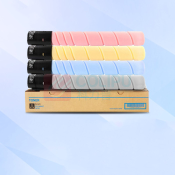 绘威 粉盒 TN221 (四色套装) 适用美能达Bizhub C227 C287 C367 C7528打印机复合机墨盒