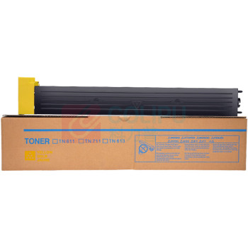 绘威 粉盒 TN611 (黄色) 适用美能达Bizhub C451 C550 C650打印机复合机墨盒