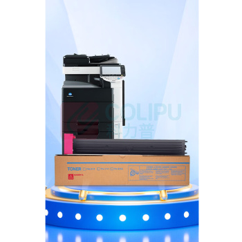 绘威 粉盒 TN611 (红色) 适用美能达Bizhub C451 C550 C650打印机复合机墨盒