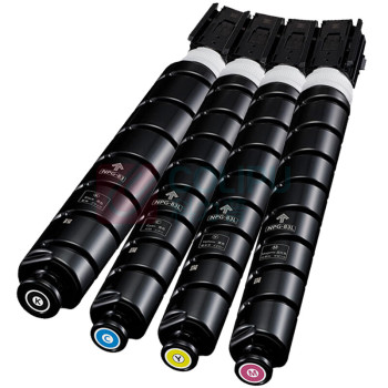 绘威 粉盒 NPG-83 大容量 (四色套装) 适用佳能Canon C5840 C5850 C5860 C5870 C5800i复印机墨粉盒