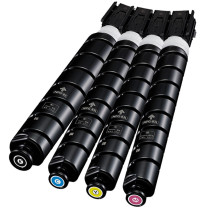 绘威 粉盒 NPG-83 大容量 (四色套装) 适用佳能Canon C5840 C5850 C5860 C5870 C5800i复印机墨粉盒