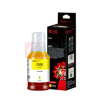 天威 PRINT-RITE 墨水 GI-86 INCA28YPRJ 135ml (黄色) 专业装