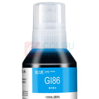 天威 PRINT-RITE 墨水 GI-86 INCA26CPRJ 135ml (青色) 专业装