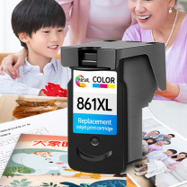 绘威 彩色墨盒 CL-861XL  适用佳能MG2520 MG2522 MG3022 IP2820 MG2920 MG2922 TS3120 MX492 MG2525墨水盒