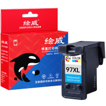 绘威 彩色墨盒 CL-97XL  适用惠普HP DeskJet 1018 1518 2515 2548 【绘印款】