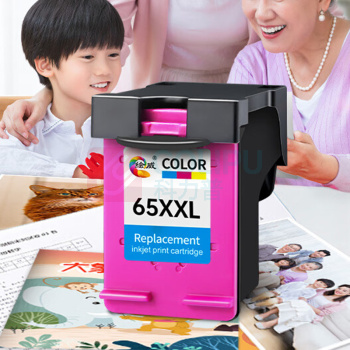 绘威 彩色升级版墨盒 65XXL  适用惠普HP 3720 3722 3723 3752 3755 2620 2652 2655 5020 5030 5055打印机墨水盒