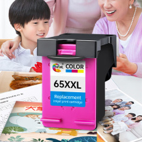 绘威 彩色升级版墨盒 65XXL  适用惠普HP 3720 3722 3723 3752 3755 2620 2652 2655 5020 5030 5055打印机墨水盒