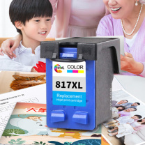 绘威 彩色大容量墨盒 817  适用惠普HP 1218 F2288 2188 2360 2368 D2468 3358 3658 3668 4308 5168 7268