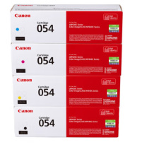佳能 CANON 硒鼓 CRG-054 四色套装 (黑色、黄色、品红、青色)