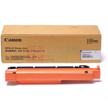 佳能 CANON 感光鼓 NPG-67 Drum Unit 黑色约63600页,彩色约 52500页