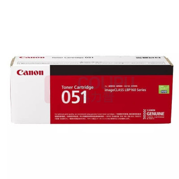 佳能 Canon 墨粉盒 CRG051 (黑色) 适用MF269dw/266dn/LBP162dw