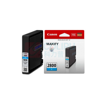 佳能 CANON 青色墨盒 PGI-2800 C 适用MB5480/MB5180/iB4180