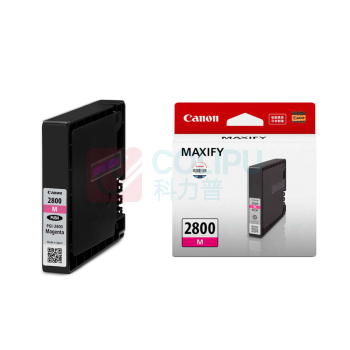 佳能 CANON 品红墨盒 PGI-2800 M 适用MB5480/MB5180/iB4180