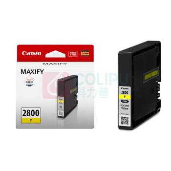 佳能 CANON 黄色墨盒 PGI-2800 Y 适用MB5480/MB5180/iB4180