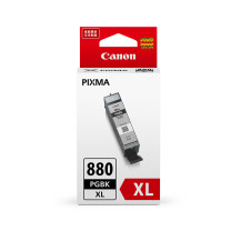 佳能 CANON 大容量墨盒 PGI-880XL PGBK 适用TS9580/TS9180/TS8380/TS708t/TS708/TS6380/TR8580 (黑色) 600 页