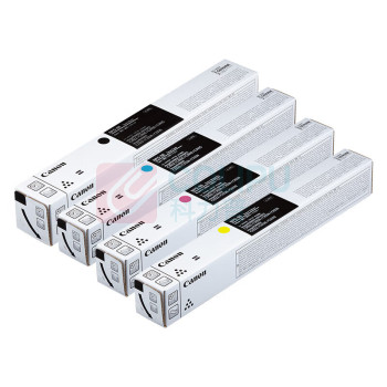 佳能 CANON 原装墨粉盒 NPG-88 总打印页95000页四色套装 (黑色/黄色/品红色/青色)