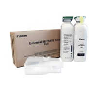 佳能 CANON 墨粉 Universal plotWAVE Tone 500g/瓶*2瓶/盒 (黑色) 双支装(含废粉盒)