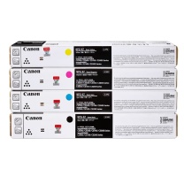 佳能 CANON 原装墨粉盒适用c3226/3222L/3120/3125粉盒3826硒鼓g67墨粉 四色整套(黑+蓝+红+黄) 经济装 npg-67 (黑5300页/支;彩2500页/支)