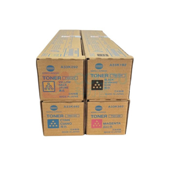 柯尼卡美能达 KONICA MINOLTA 原装粉盒 TN512C 约打印25000页 (黑色/黄色/青色/粉色可选)