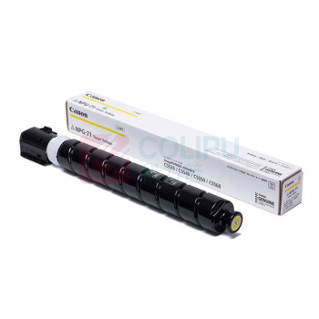 佳能 CANON 大容量墨粉 NPG-71 Y 60000页 (黄色)