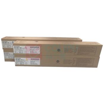 夏普 SHARP 碳粉墨粉盒 MX-60CT-BB/CB/MB/YB 四色高容量,64000页 (黑红黄青) 适用MX-C2651R/C3051R/C2621R/C3121R打印机
