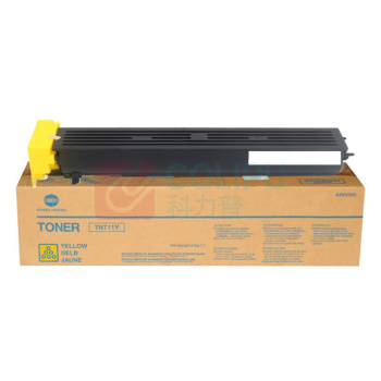 柯尼卡美能达(KONICA MINOLTA) TN711Y 31500页 适用C654/C754 墨粉盒 1.00 只/支 (计价单位：支) 黄色