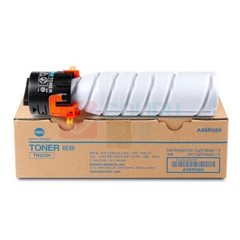 柯尼卡美能达(KONICA MINOLTA) TN222H 12000页 适用于bizhub266/306型号 墨粉盒 1.00 只/支 (计价单位：支) 黑色