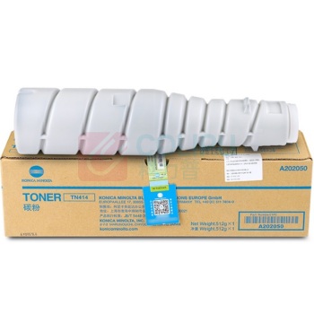 柯尼卡美能达 KONICA MINOLTA 碳粉盒 TN414 25000页 (黑色) 适用于柯美BH423/363复印机