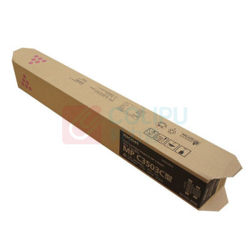 理光 RICOH 复印机碳粉盒 MPC3503C 18000页 (红色)
