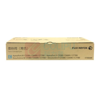 FUJIFILM 富士胶片 墨粉筒 CT202200 32000页 (青色) (旧型号CT201587) 适用于四代五代APC6680/7780/VIIC6688/7788/5580/6680 直销型号,与渠道机型不兼容,下单请确认