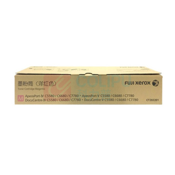 FUJIFILM 富士胶片 墨粉筒 CT202201 32000页 (红色) (旧型号CT201588) 适用于四代五代APC6680/7780/VIIC6688/7788/5580/6680 直销型号,与渠道机型不兼容,下单请确认