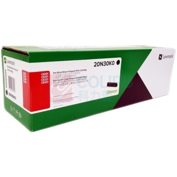 利盟 LEXMARK 原装利盟CX331黄色粉盒 20N30Y0 