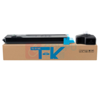 绘威 粉盒 蓝色 适用京瓷Kyocera ECOSYS M8124cidn 1支装 TK-8118