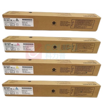 夏普 SHARP 墨粉套装 MX-30CT-BB/CB/MB/YB 适用MX-C3081/C3581/4081机型