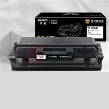 添彩 一体式硒鼓 TC-D204L 5000页 (黑色) 适用Samsung ProXpress SLM3325